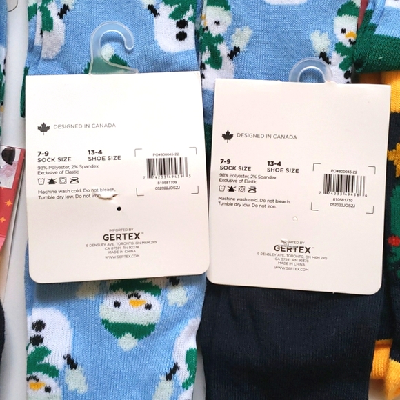 x12 Kids Christmas Holiday Socks Snowman Dinosaur Childrens Christmas Socks - Picture 11 of 12